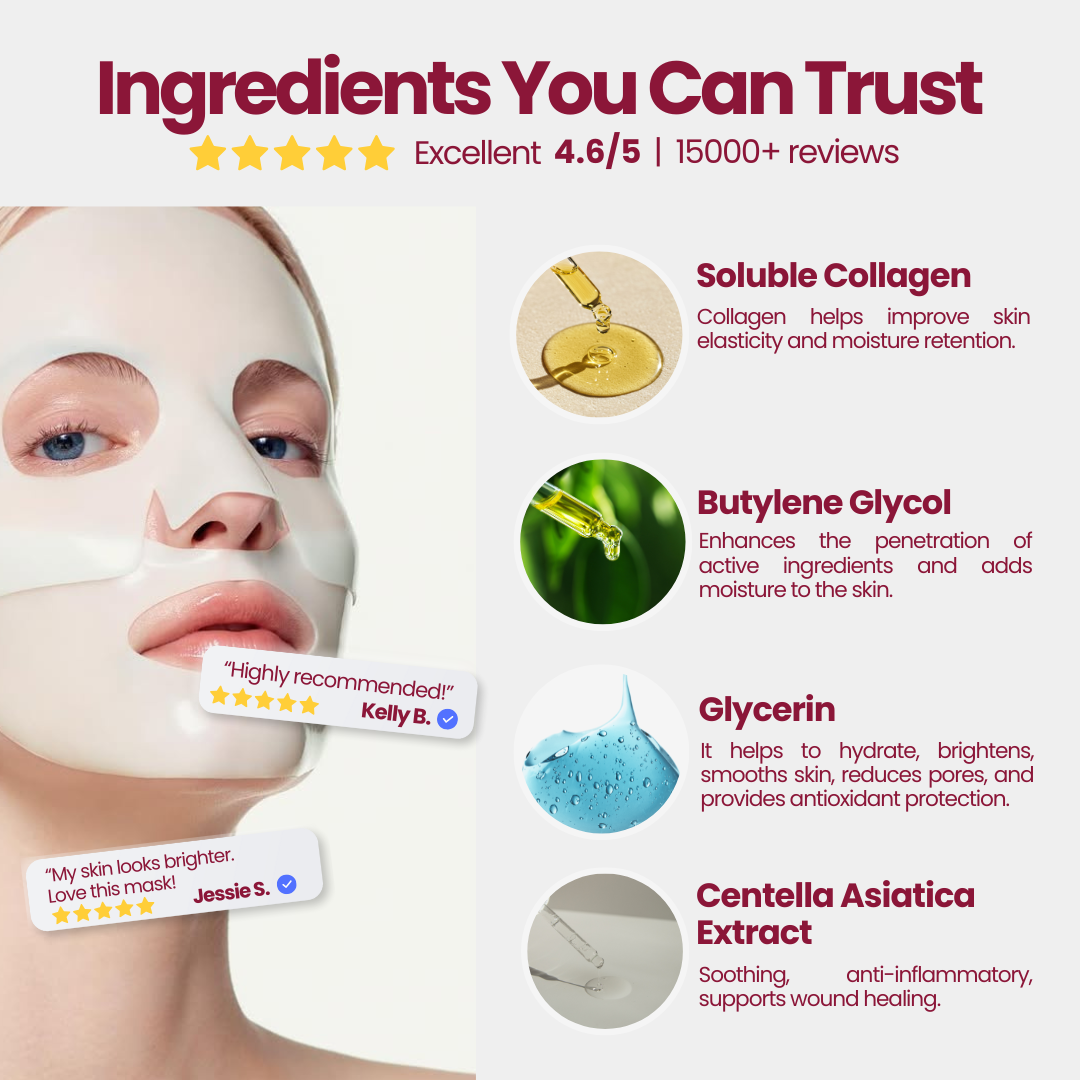 Anti-Wrinkle Collagen Mask Free