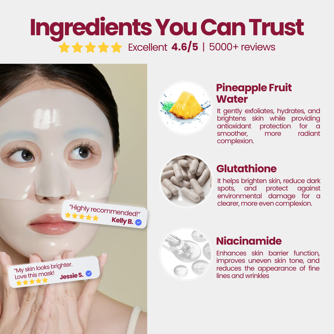 Radiant Niacinamide Real Deep Mask